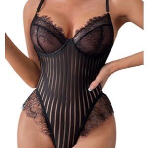 & Other Stories Black Lace Shapewear